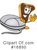 Steak Character Clipart #16890 by Mascot Junction