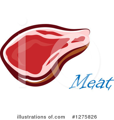 Royalty-Free (RF) Steak Clipart Illustration by Vector Tradition SM - Stock Sample #1275826