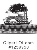 Steamboat Clipart #1259950 by xunantunich