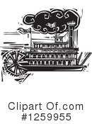 Steamboat Clipart #1259955 by xunantunich
