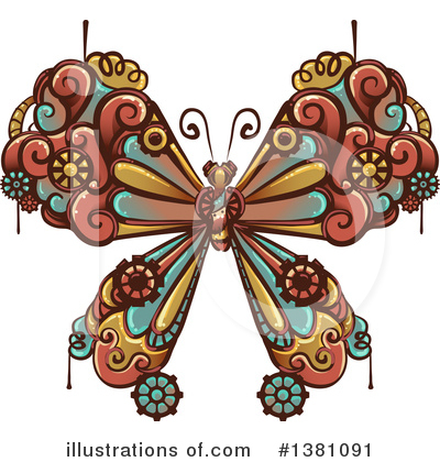 Butterfly Clipart #1381091 by BNP Design Studio