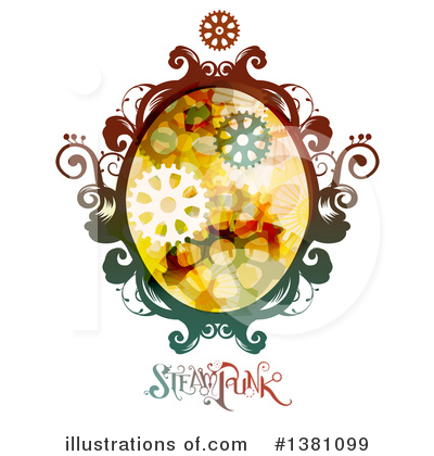 Royalty-Free (RF) Steampunk Clipart Illustration by BNP Design Studio - Stock Sample #1381099