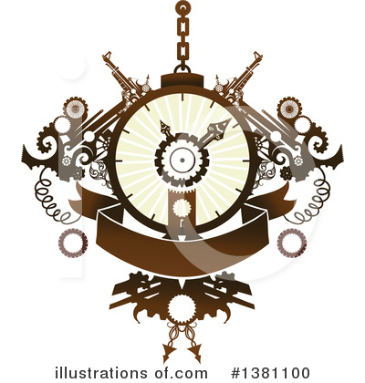 Clocks Clipart #1381100 by BNP Design Studio