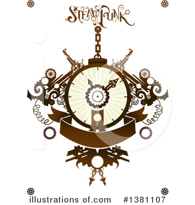 Royalty-Free (RF) Steampunk Clipart Illustration by BNP Design Studio - Stock Sample #1381107
