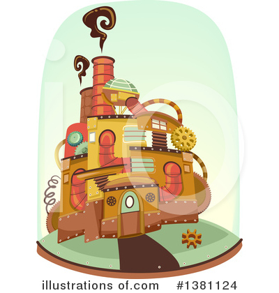 Royalty-Free (RF) Steampunk Clipart Illustration by BNP Design Studio - Stock Sample #1381124