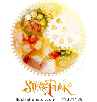 Royalty-Free (RF) Steampunk Clipart Illustration by BNP Design Studio - Stock Sample #1381139