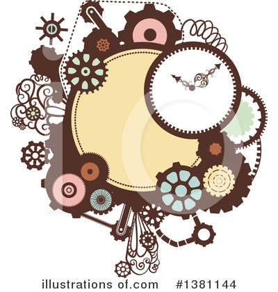 Royalty-Free (RF) Steampunk Clipart Illustration by BNP Design Studio - Stock Sample #1381144