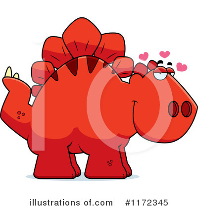 Royalty-Free (RF) Stegosaurus Clipart Illustration by Cory Thoman - Stock Sample #1172345