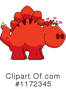 Stegosaurus Clipart #1172345 by Cory Thoman