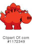 Stegosaurus Clipart #1172349 by Cory Thoman