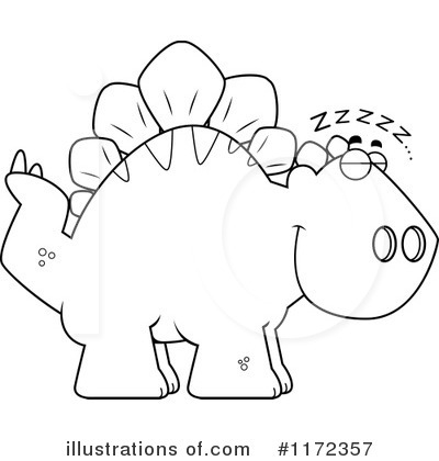 Royalty-Free (RF) Stegosaurus Clipart Illustration by Cory Thoman - Stock Sample #1172357