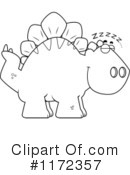 Stegosaurus Clipart #1172357 by Cory Thoman