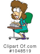 Stenographer Clipart #1048519 by toonaday