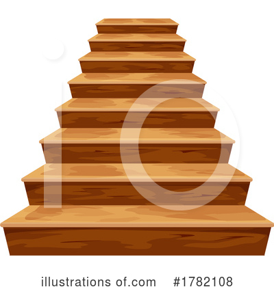 Stairs Clipart #1782108 by Vector Tradition SM
