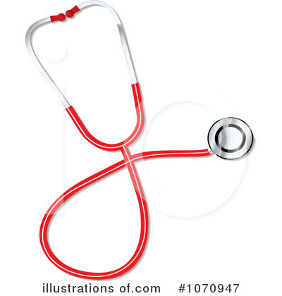 Royalty-Free (RF) Stethoscope Clipart Illustration by michaeltravers - Stock Sample #1070947
