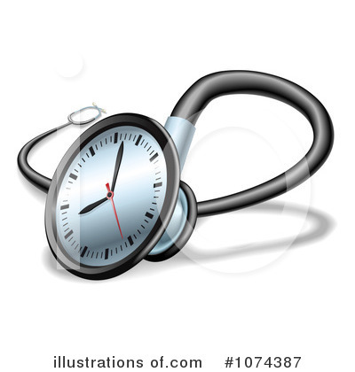 Royalty-Free (RF) Stethoscope Clipart Illustration by AtStockIllustration - Stock Sample #1074387