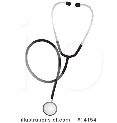 Royalty-Free (RF) Stethoscope Clipart Illustration by Rasmussen Images - Stock Sample #14154
