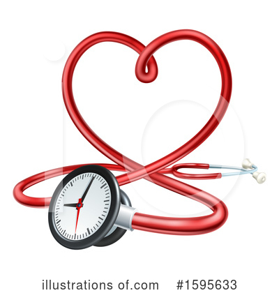 Royalty-Free (RF) Stethoscope Clipart Illustration by AtStockIllustration - Stock Sample #1595633