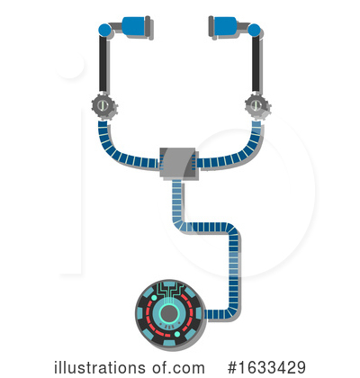Royalty-Free (RF) Stethoscope Clipart Illustration by BNP Design Studio - Stock Sample #1633429