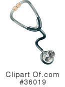 Stethoscope Clipart #36019 by AtStockIllustration
