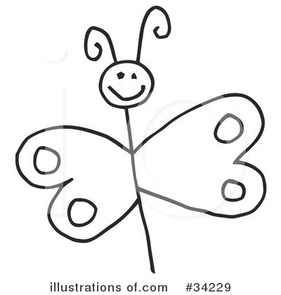 Butterfly Clipart #34229 by C Charley-Franzwa