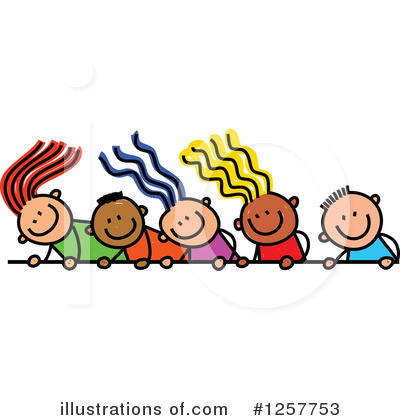 Royalty-Free (RF) Stick Children Clipart Illustration by Prawny - Stock Sample #1257753