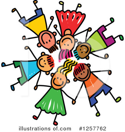 Stick Children Clipart #1257762 by Prawny