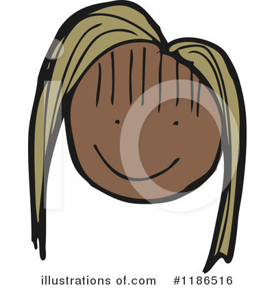 Royalty-Free (RF) Stick Girl Clipart Illustration by lineartestpilot - Stock Sample #1186516