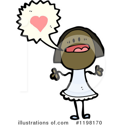 Royalty-Free (RF) Stick Girl Clipart Illustration by lineartestpilot - Stock Sample #1198170