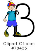Stick Kid Alphabet Clipart #78435 by BNP Design Studio
