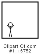 Stick Man Clipart #1116752 by oboy