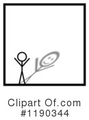 Stick Man Clipart #1190344 by oboy