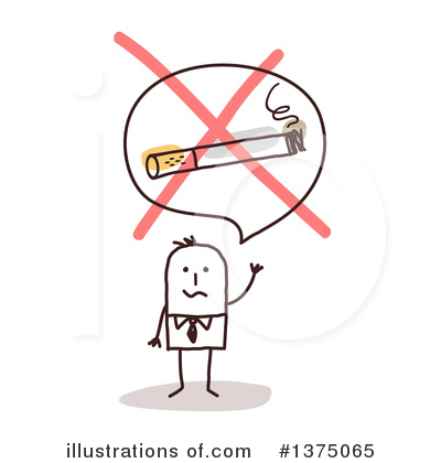 Royalty-Free (RF) Stick Man Clipart Illustration by NL shop - Stock Sample #1375065