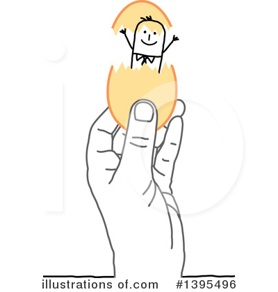 Stick Businessman Clipart #1395496 by NL shop