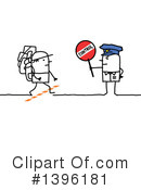 Stick Man Clipart #1396181 by NL shop