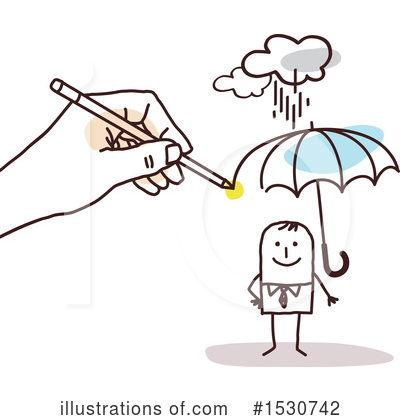 Rain Clipart #1530742 by NL shop