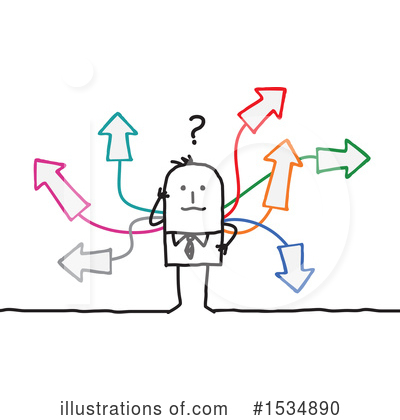 Royalty-Free (RF) Stick Man Clipart Illustration by NL shop - Stock Sample #1534890