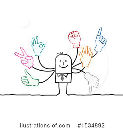 Hand Gesture Clipart #1534892 by NL shop