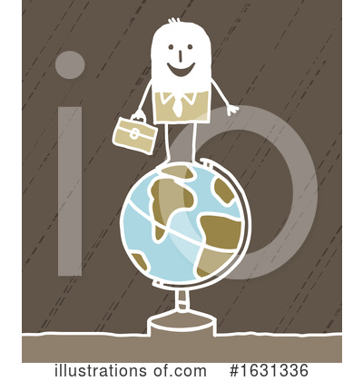 Royalty-Free (RF) Stick Man Clipart Illustration by NL shop - Stock Sample #1631336