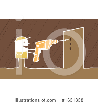 Royalty-Free (RF) Stick Man Clipart Illustration by NL shop - Stock Sample #1631338