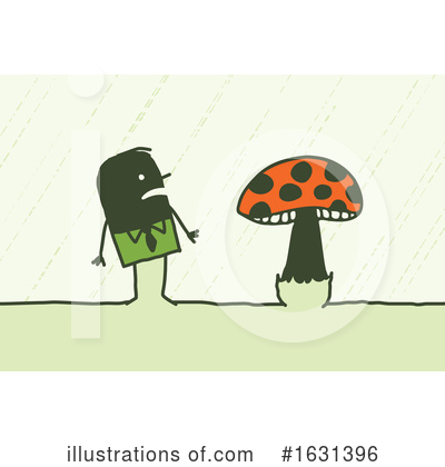 Mushrooms Clipart #1631396 by NL shop