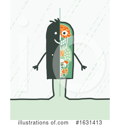 Royalty-Free (RF) Stick Man Clipart Illustration by NL shop - Stock Sample #1631413