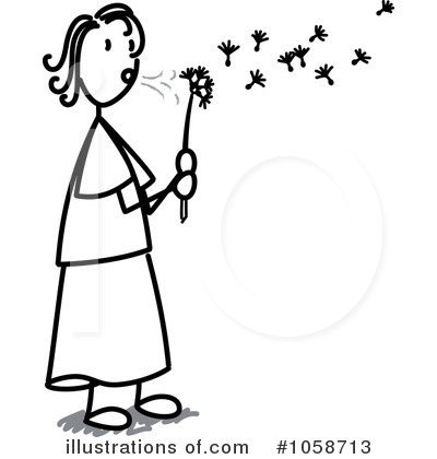 Royalty-Free (RF) Stick People Clipart Illustration by Frog974 - Stock Sample #1058713