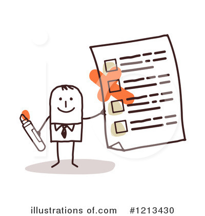 Royalty-Free (RF) Stick People Clipart Illustration by NL shop - Stock Sample #1213430