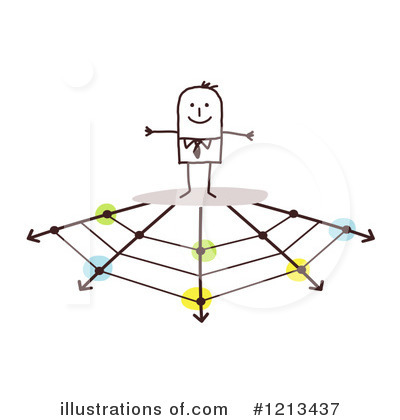 Royalty-Free (RF) Stick People Clipart Illustration by NL shop - Stock Sample #1213437