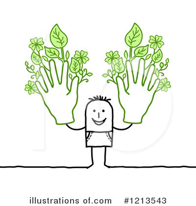 Green Thumb Clipart #1213543 by NL shop