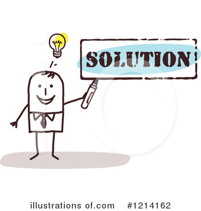 Royalty-Free (RF) Stick People Clipart Illustration by NL shop - Stock Sample #1214162