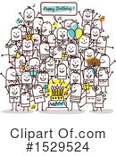 Stick People Clipart #1529524 by NL shop
