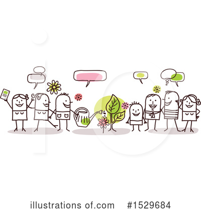 Royalty-Free (RF) Stick People Clipart Illustration by NL shop - Stock Sample #1529684