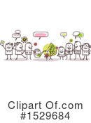 Stick People Clipart #1529684 by NL shop